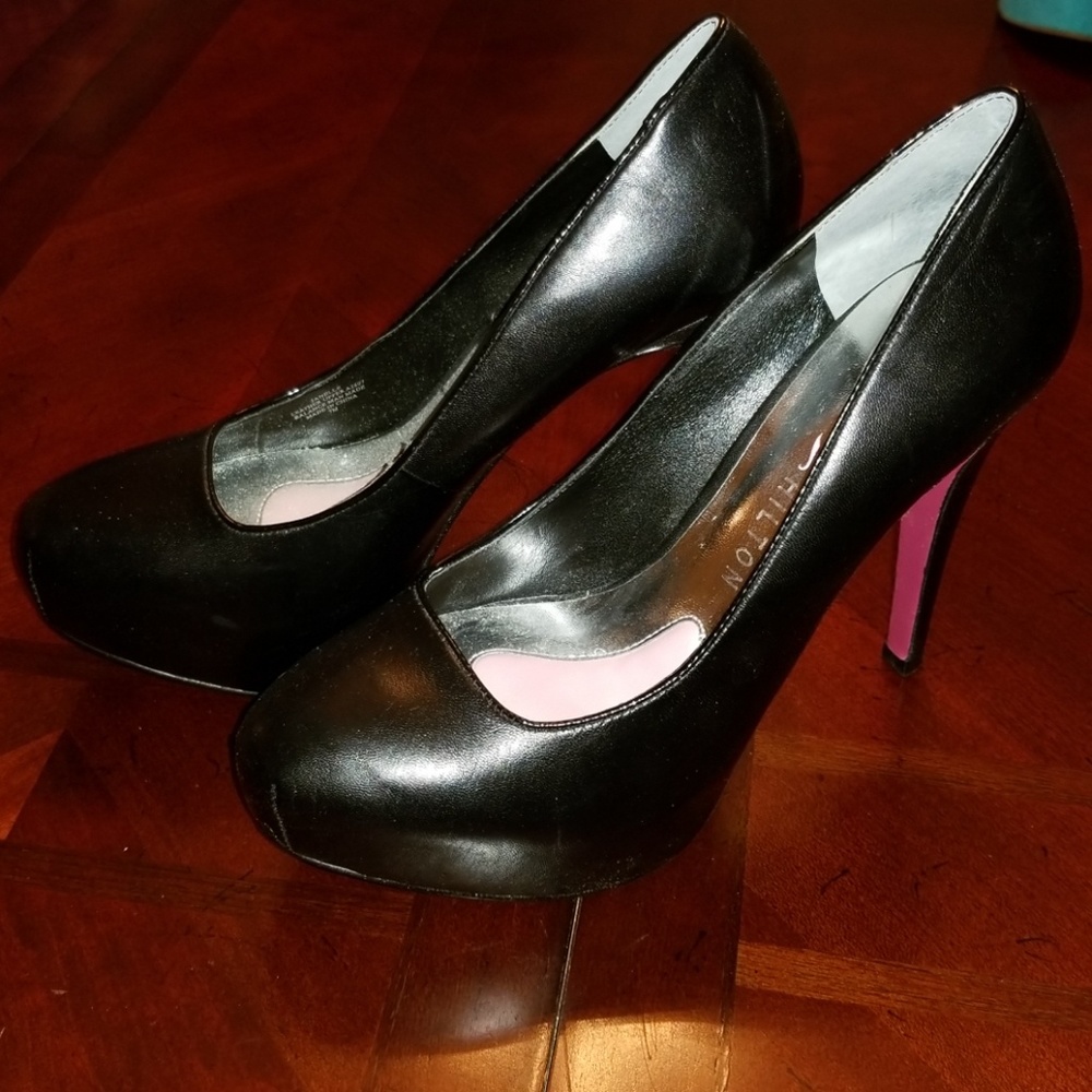 Paris Hilton Janelle platform heels